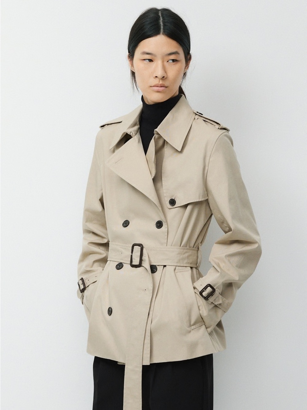 ARITZIA The Finch Short Trench Coat